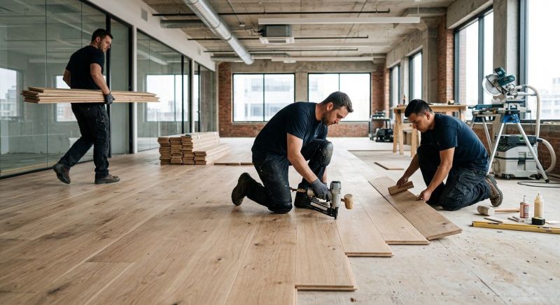 Commercial Hardwood Service in Oceanside, NY