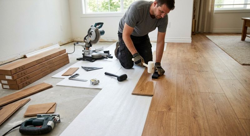 Laminate Floor Installation in Roselle Park, NJ