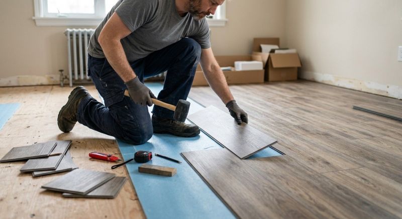 Linoleum Floor Installation in Passaic County, NJ