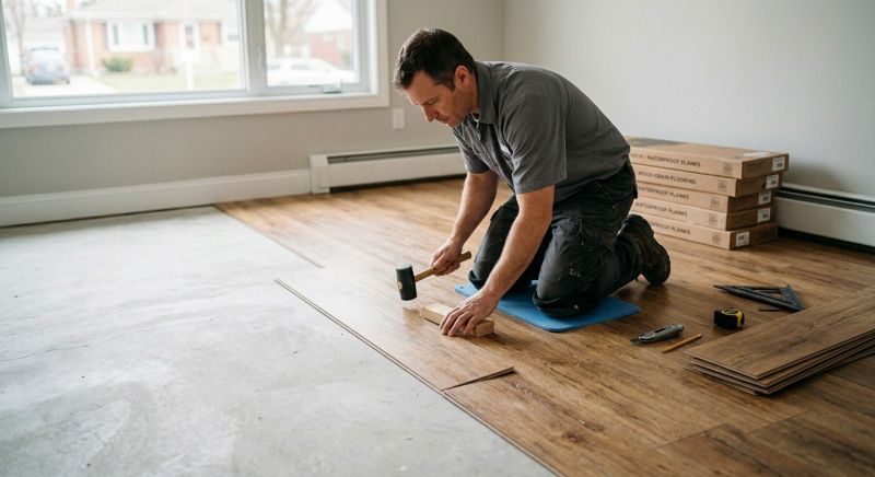 Linoleum Floor Installation in South Hackensack, NJ