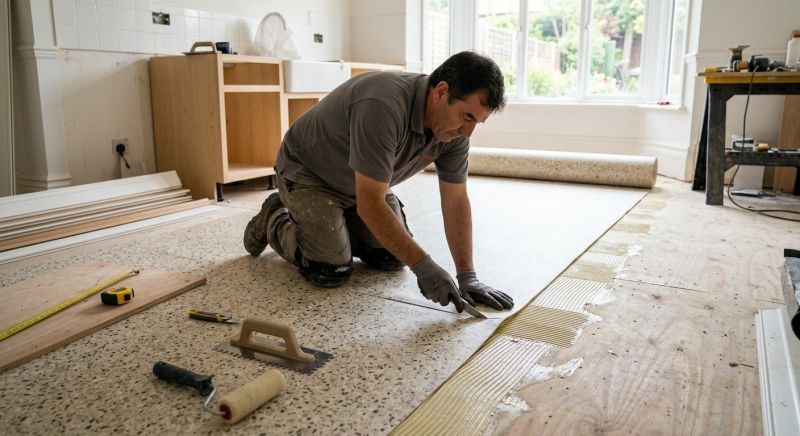 Linoleum Floor Installation in Union City, NJ