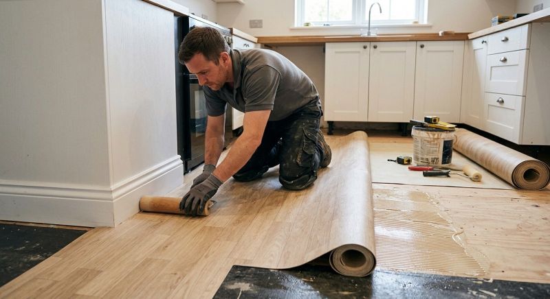 Sheet Linoleum Installation in Spring Valley, NY
