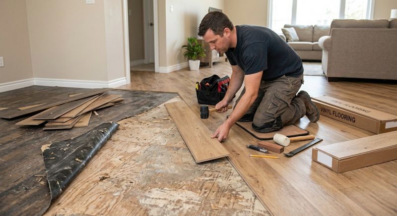 Vinyl Flooring Installation in Passaic County, NJ