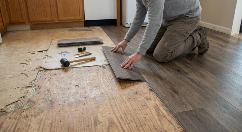Vinyl Flooring Installation in Teaneck, NJ