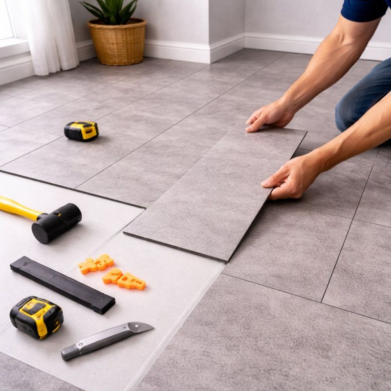 Vinyl Tile Installation in North Bergen, NJ