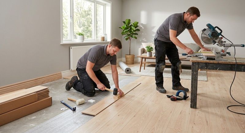 Laminate Floor Installation in Plainfield, NJ