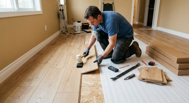 Laminate Floor Installation in Scarsdale, NY
