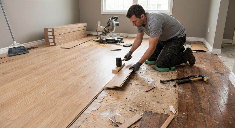 Laminate Floor Replacement in Montvale, NJ
