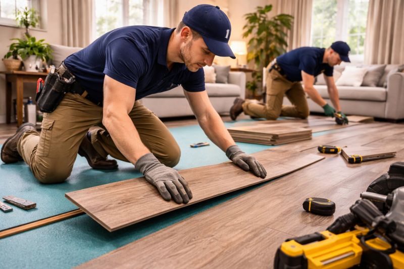 Laminate Floor Replacement in Scarsdale, NY