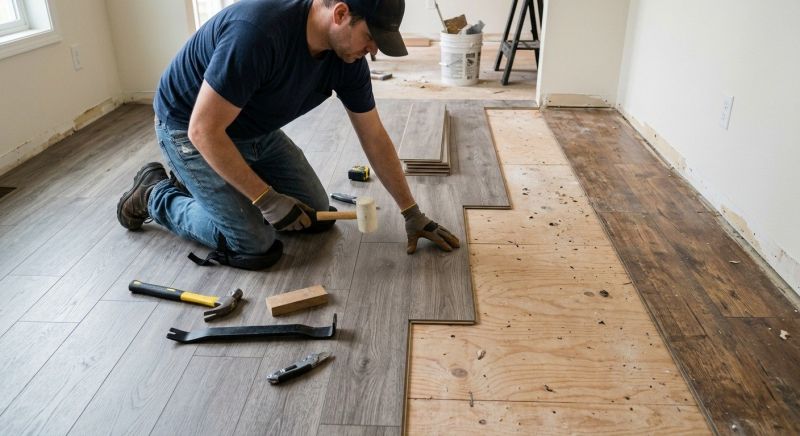 Laminate Floor Replacement in Valley Stream, NY