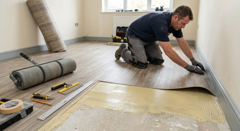 Sheet Flooring Installation in West Hempstead, NY